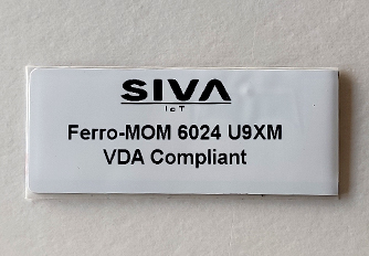 On-Metal Tag with VDA Compliance
